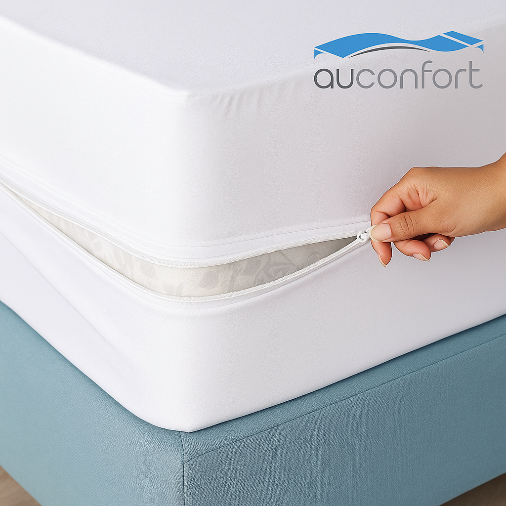 Cache Matelas + Taies d'oreillers | Coton Satiné