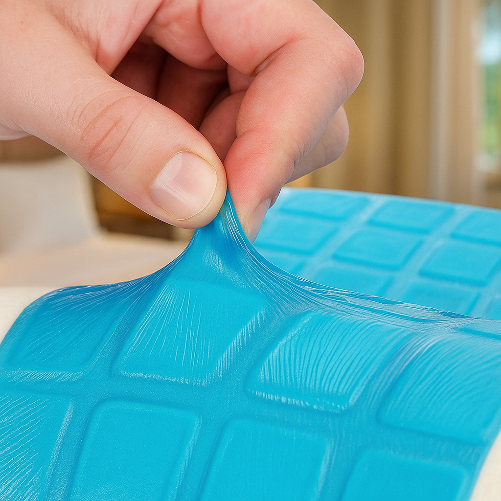 Oreiller FLUFFY| Oreiller Gel a Mémoire de forme | Form PLAT