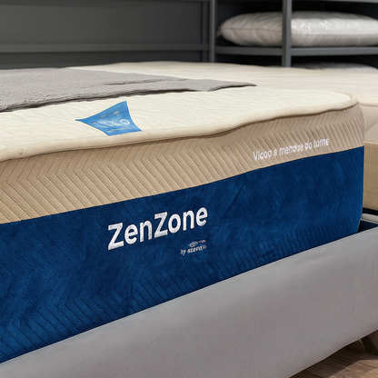 Matelas ZenZone | TECH©  Ressort Ensache + Visco