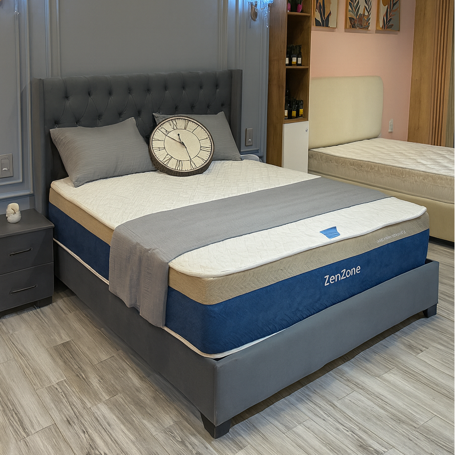 Matelas ZenZone | TECH©  Ressort Ensache + Visco