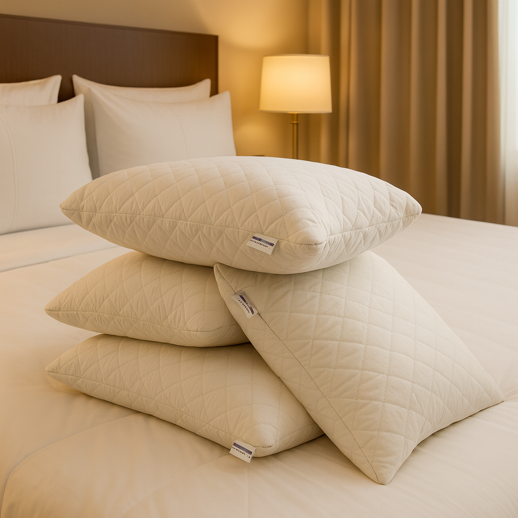 Oreillers Auconfort + | 100% Fibre Siliconé